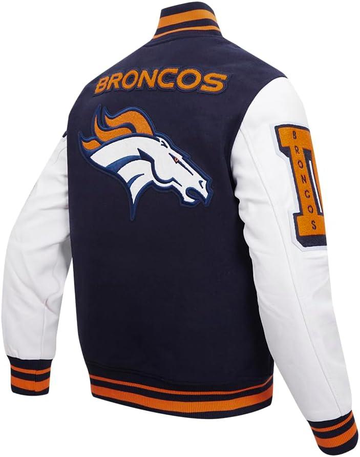 imagePro Standard Mens NFL Mash Up Varsity JacketBlue