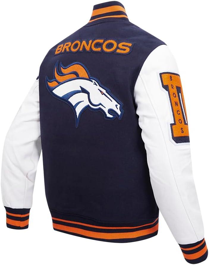 imagePro Standard Mens NFL Mash Up Varsity JacketBlue