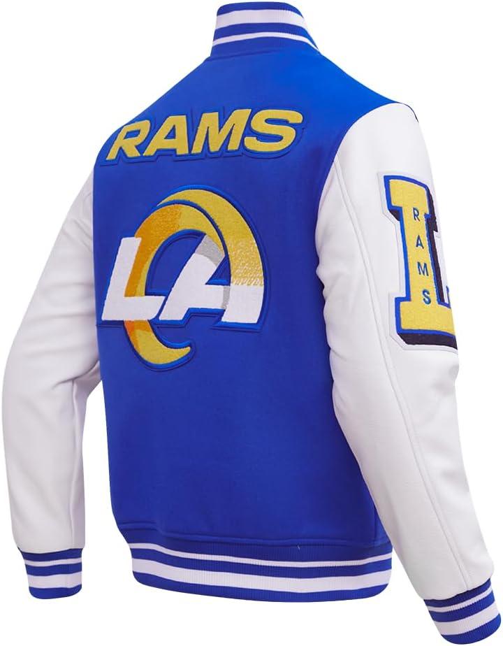 imagePro Standard Mens NFL Mash Up Varsity JacketBlue