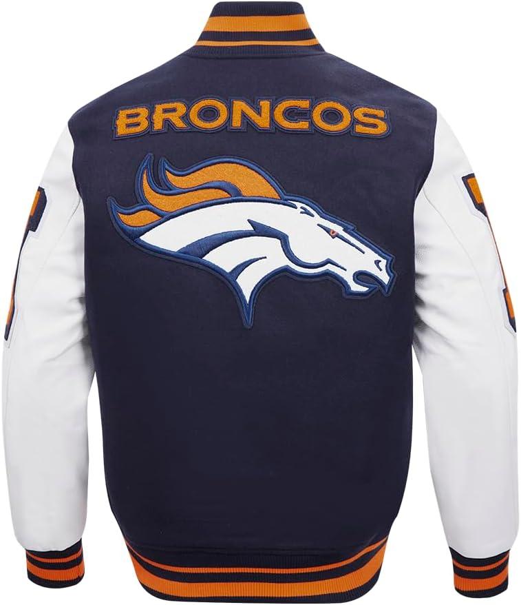 imagePro Standard Mens NFL Mash Up Varsity JacketBlue
