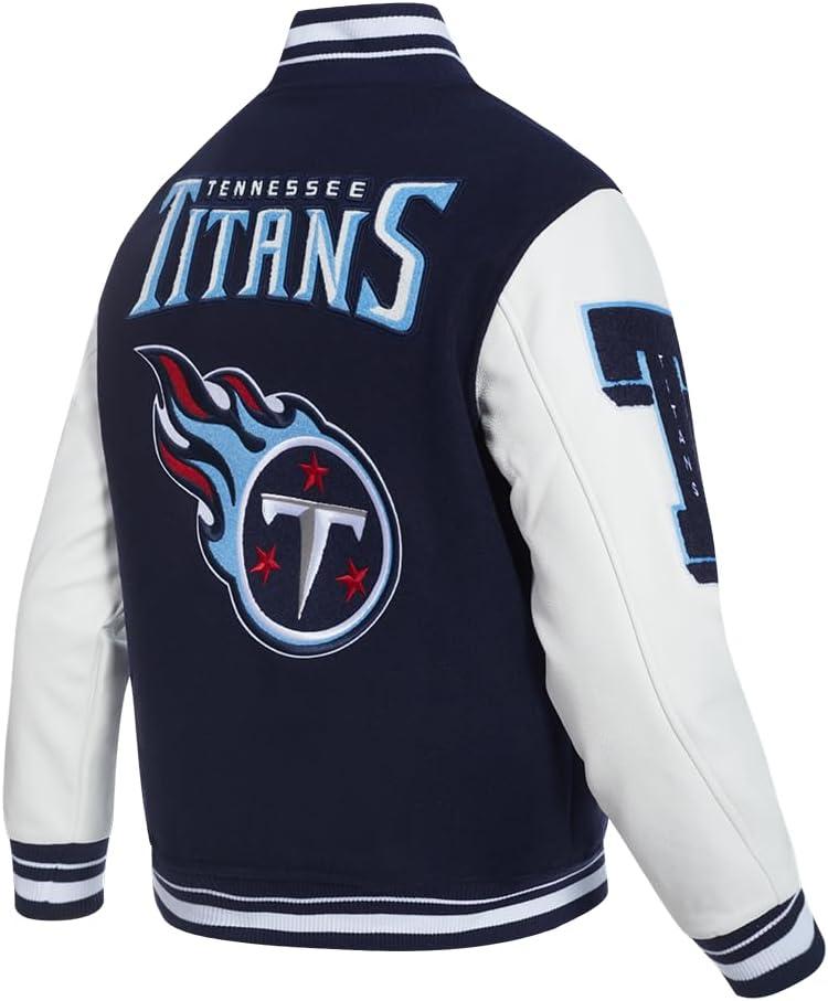 imagePro Standard Mens NFL Mash Up Varsity JacketBlue