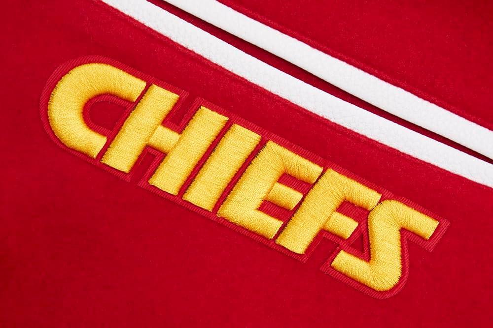 imagePro Standard Mens NFL Mash Up Varsity JacketRed