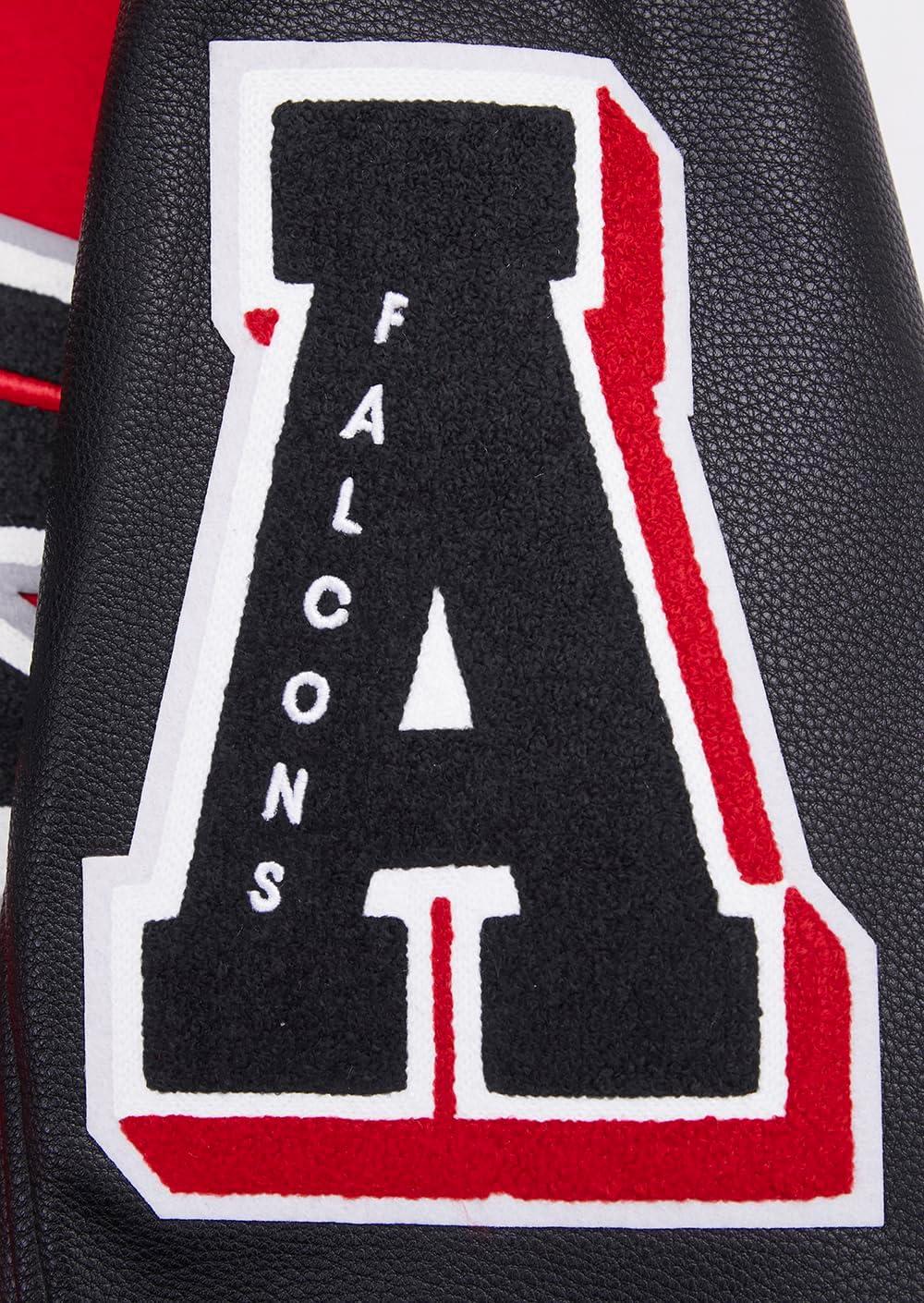 imagePro Standard Mens NFL Mash Up Varsity JacketRed