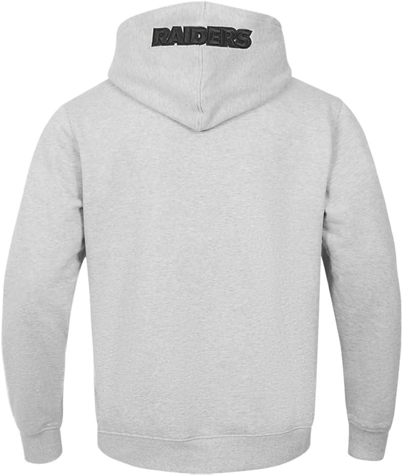 imagePro Standard Mens NFL Old English Brushed Back French Terry Pull Over HoodieGrey