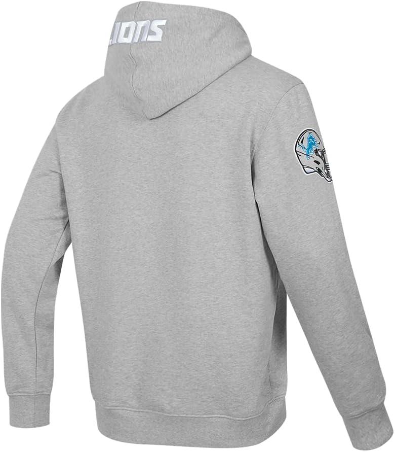 imagePro Standard Mens NFL Old English Brushed Back French Terry Pull Over HoodieGrey