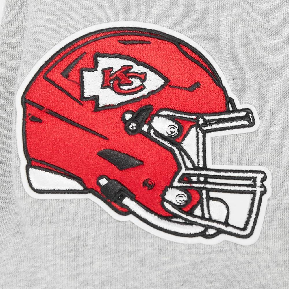imagePro Standard Mens NFL Old English Brushed Back French Terry Pull Over HoodieGrey