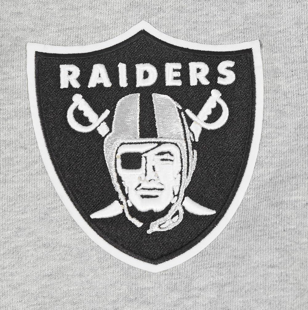 imagePro Standard Mens NFL Old English Brushed Back French Terry Pull Over HoodieGrey
