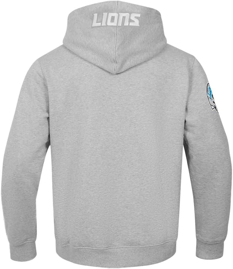 imagePro Standard Mens NFL Old English Brushed Back French Terry Pull Over HoodieGrey