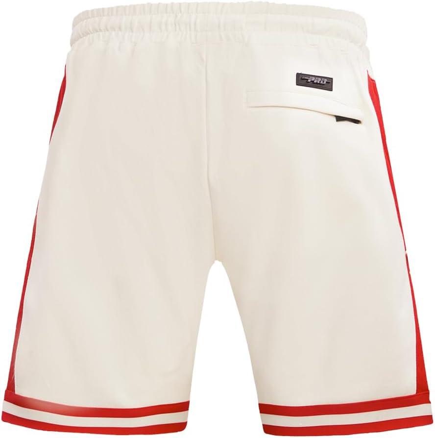imagePro Standard Mens NFL Retro Classics Athletic ShortEggshell Red