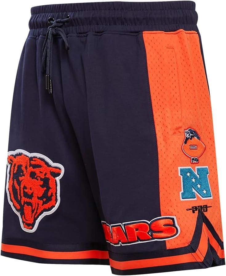 imagePro Standard Mens NFL Retro Classics Athletic ShortMidnight NavyOrangeMidnight Navy