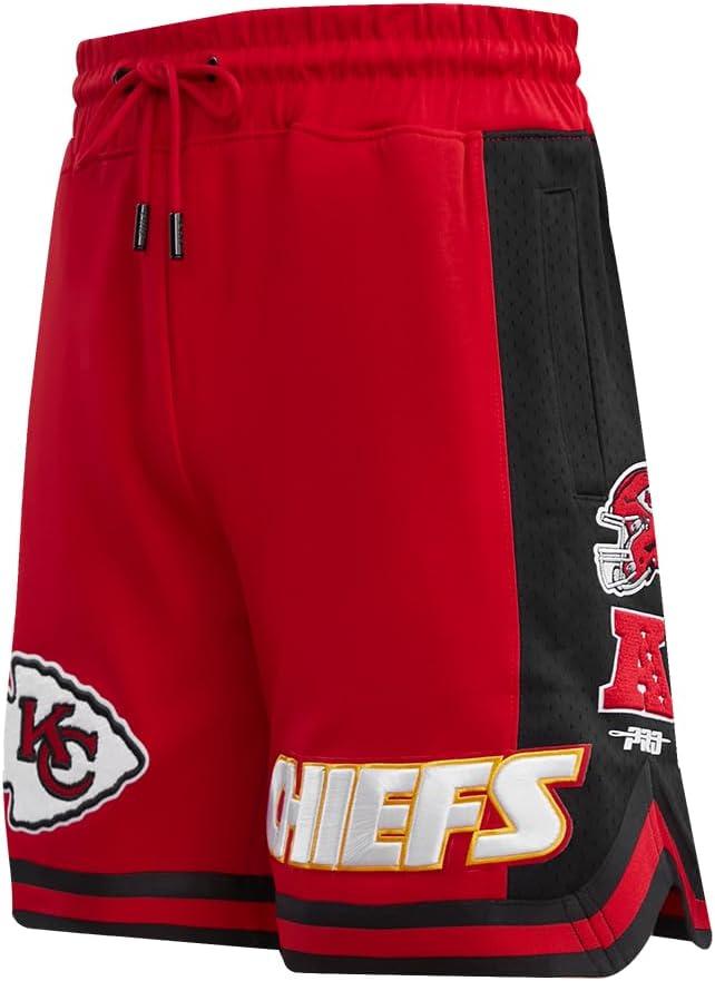 imagePro Standard Mens NFL Retro Classics Athletic ShortRedBlack