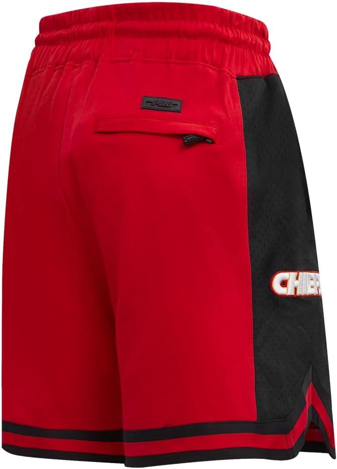 imagePro Standard Mens NFL Retro Classics Athletic ShortRedBlack