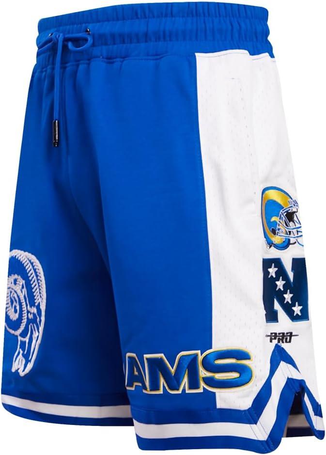 imagePro Standard Mens NFL Retro Classics Athletic ShortRoyal Blue