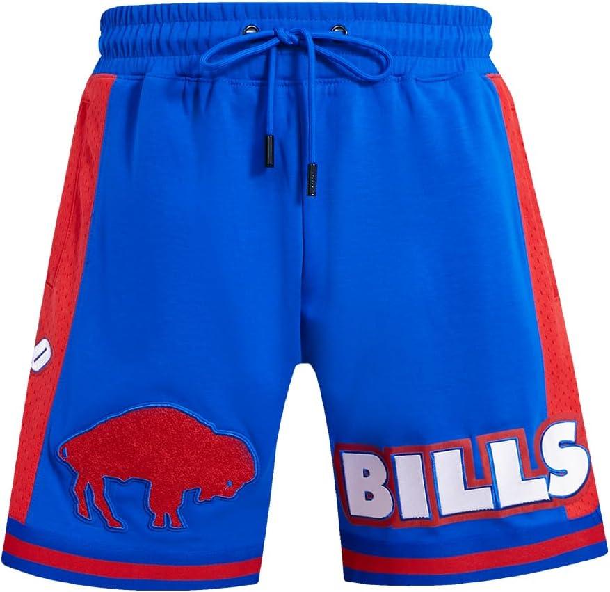 imagePro Standard Mens NFL Retro Classics Athletic ShortRoyal BlueRed