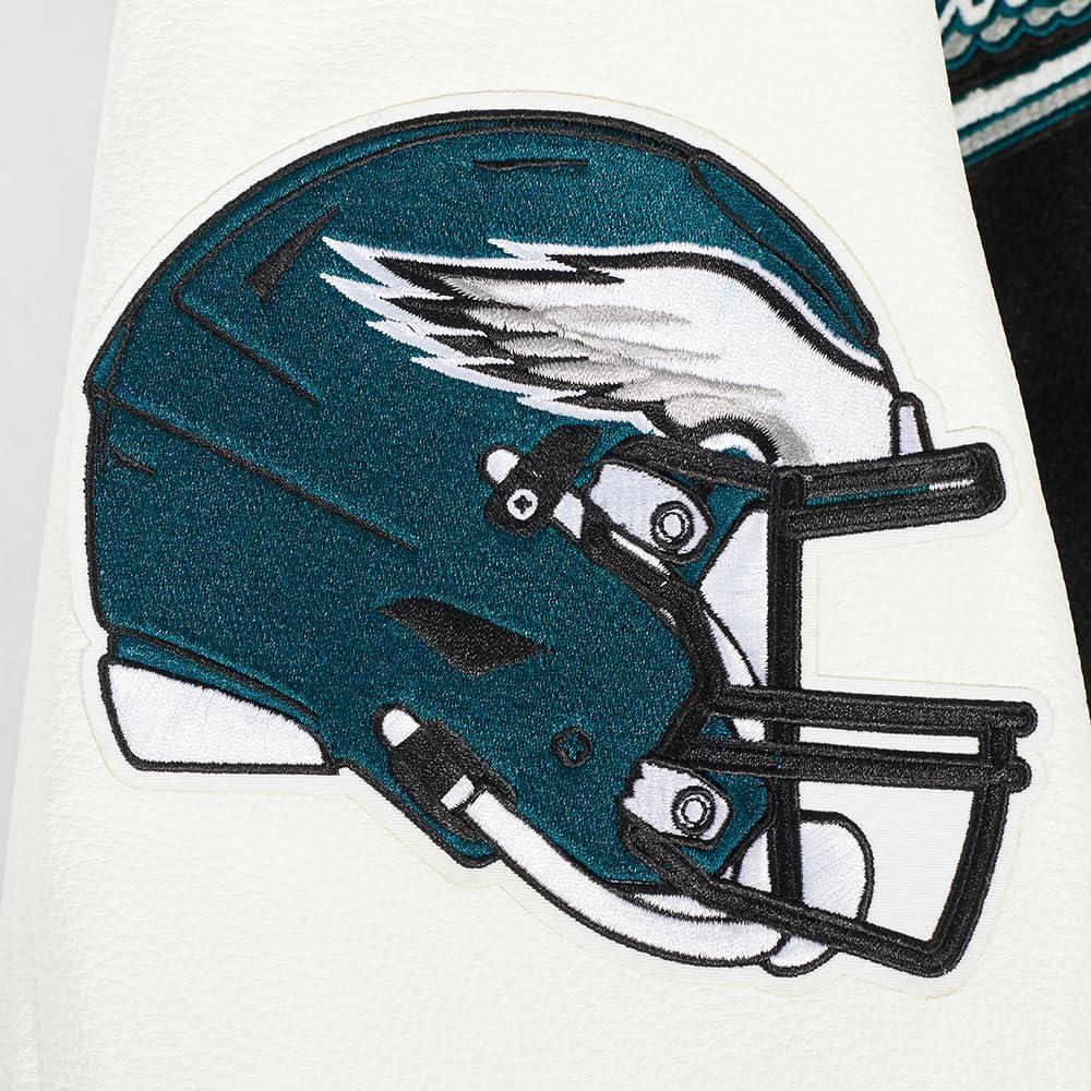 imagePro Standard Mens NFL Script Tail Varsity JacketBlack