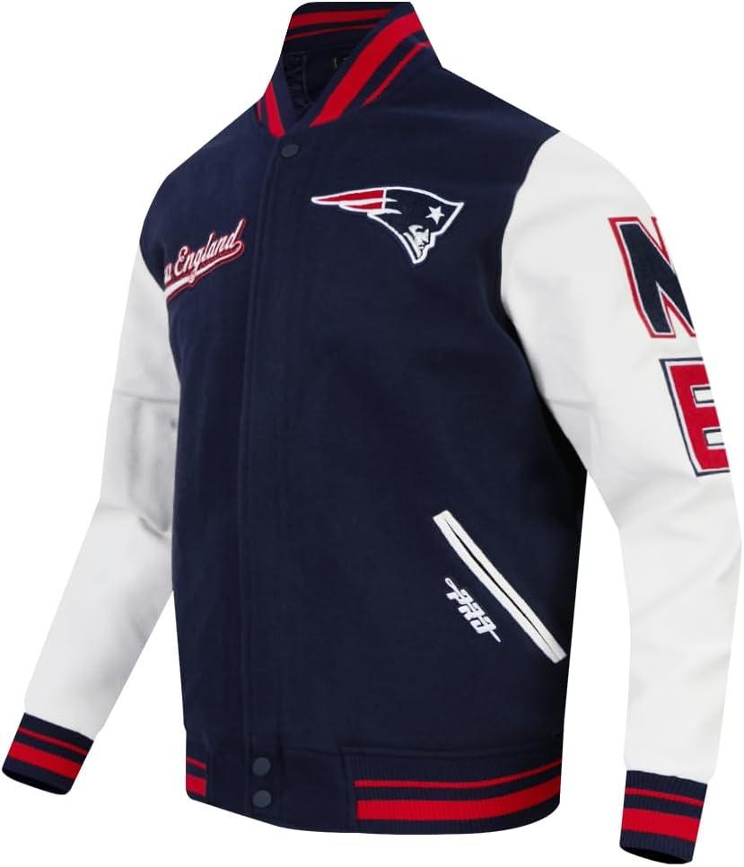 imagePro Standard Mens NFL Script Tail Varsity JacketBlue