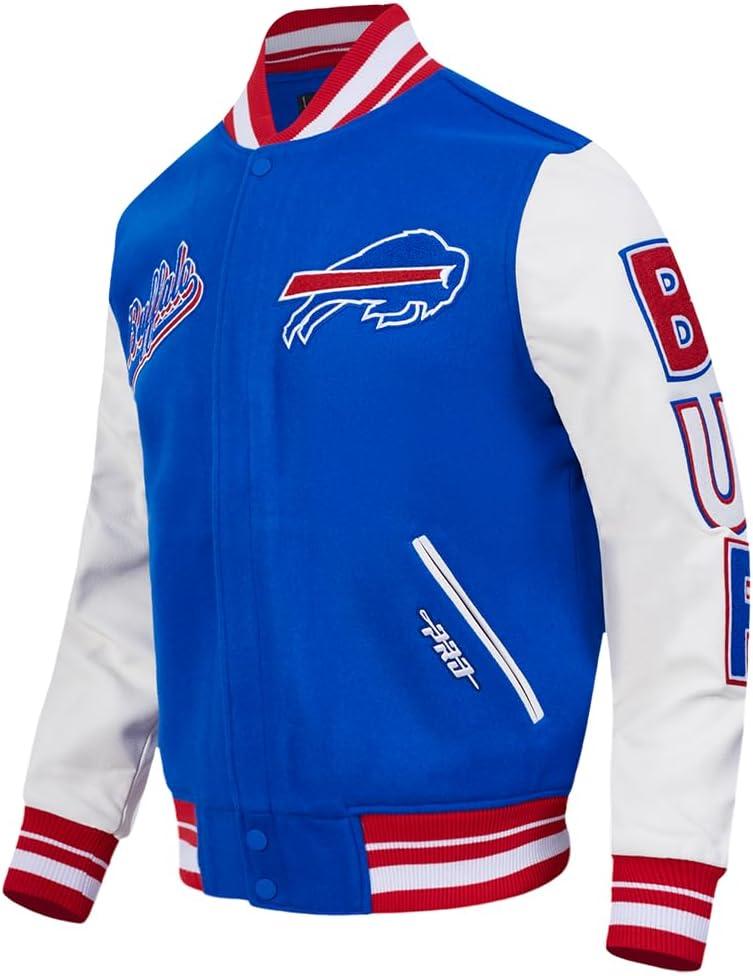 imagePro Standard Mens NFL Script Tail Varsity JacketBlue