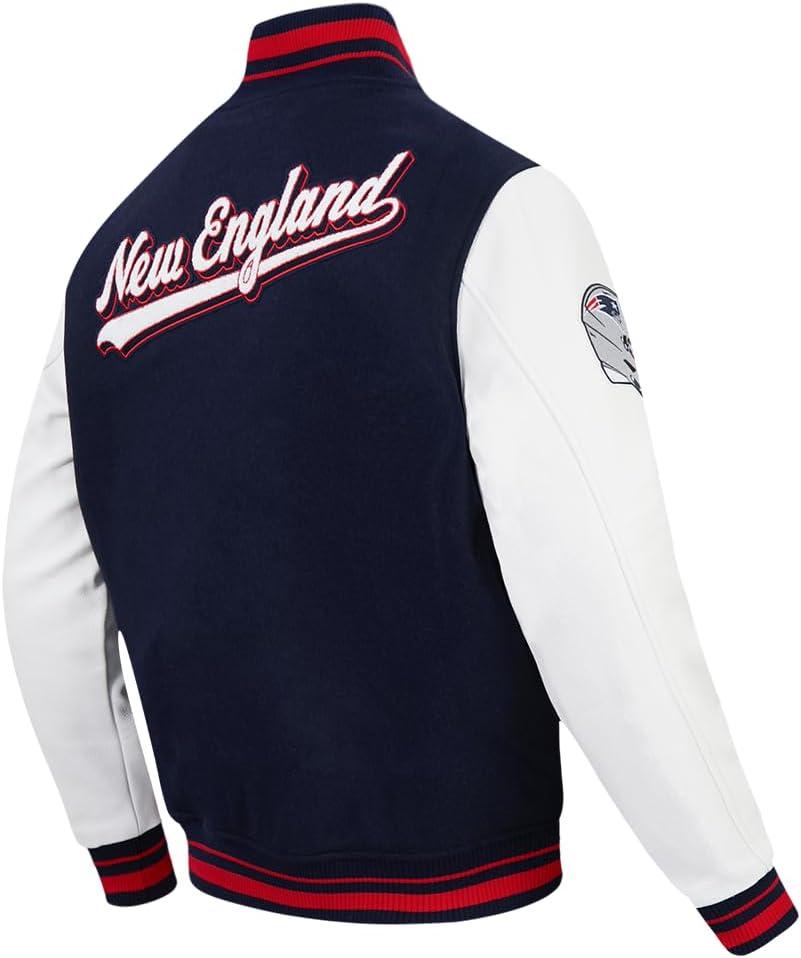 imagePro Standard Mens NFL Script Tail Varsity JacketBlue