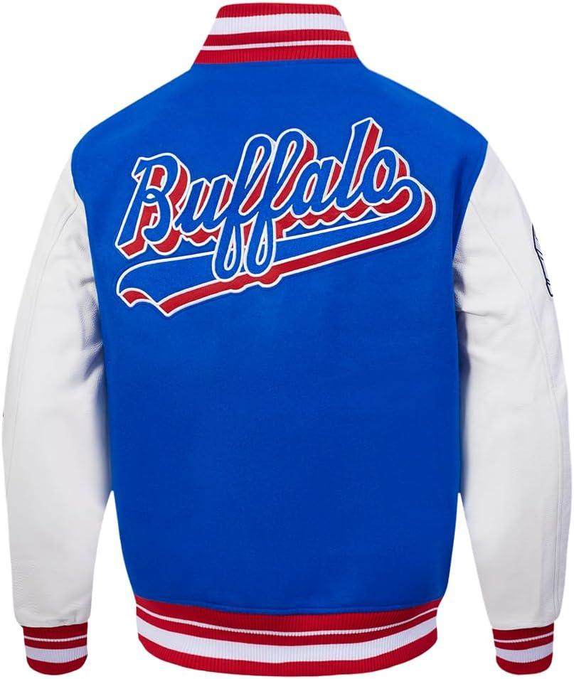 imagePro Standard Mens NFL Script Tail Varsity JacketBlue