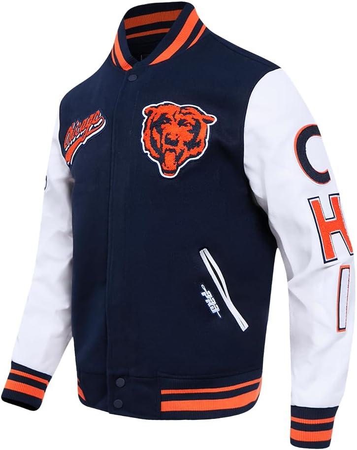 imagePro Standard Mens NFL Script Tail Varsity JacketBlue
