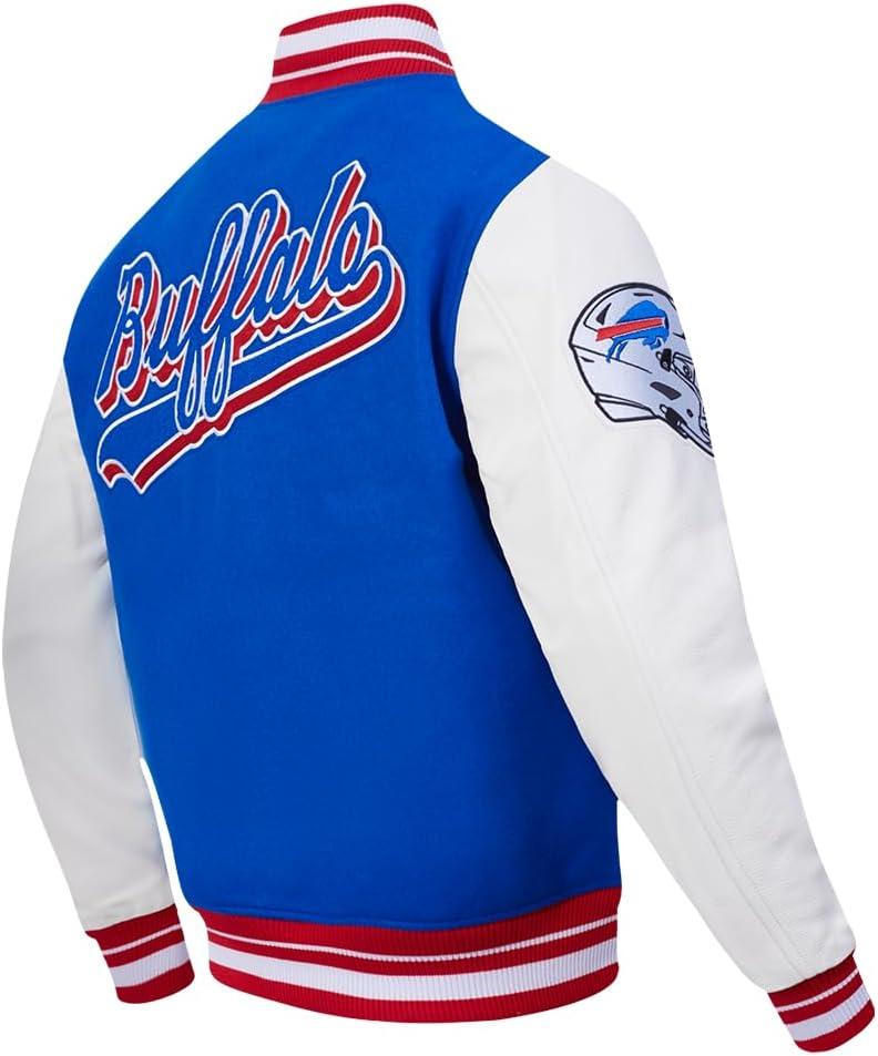 imagePro Standard Mens NFL Script Tail Varsity JacketBlue