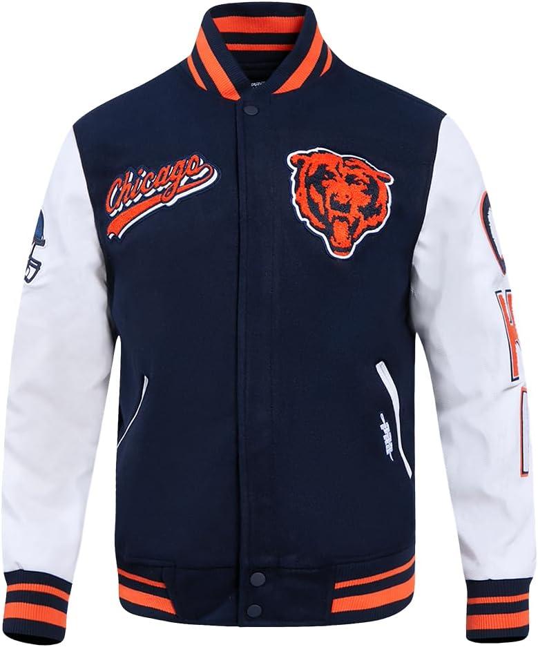imagePro Standard Mens NFL Script Tail Varsity JacketBlue