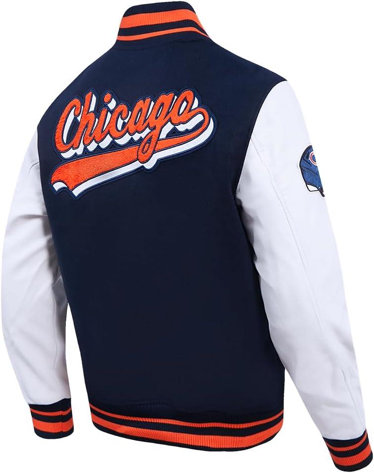 imagePro Standard Mens NFL Script Tail Varsity JacketBlue