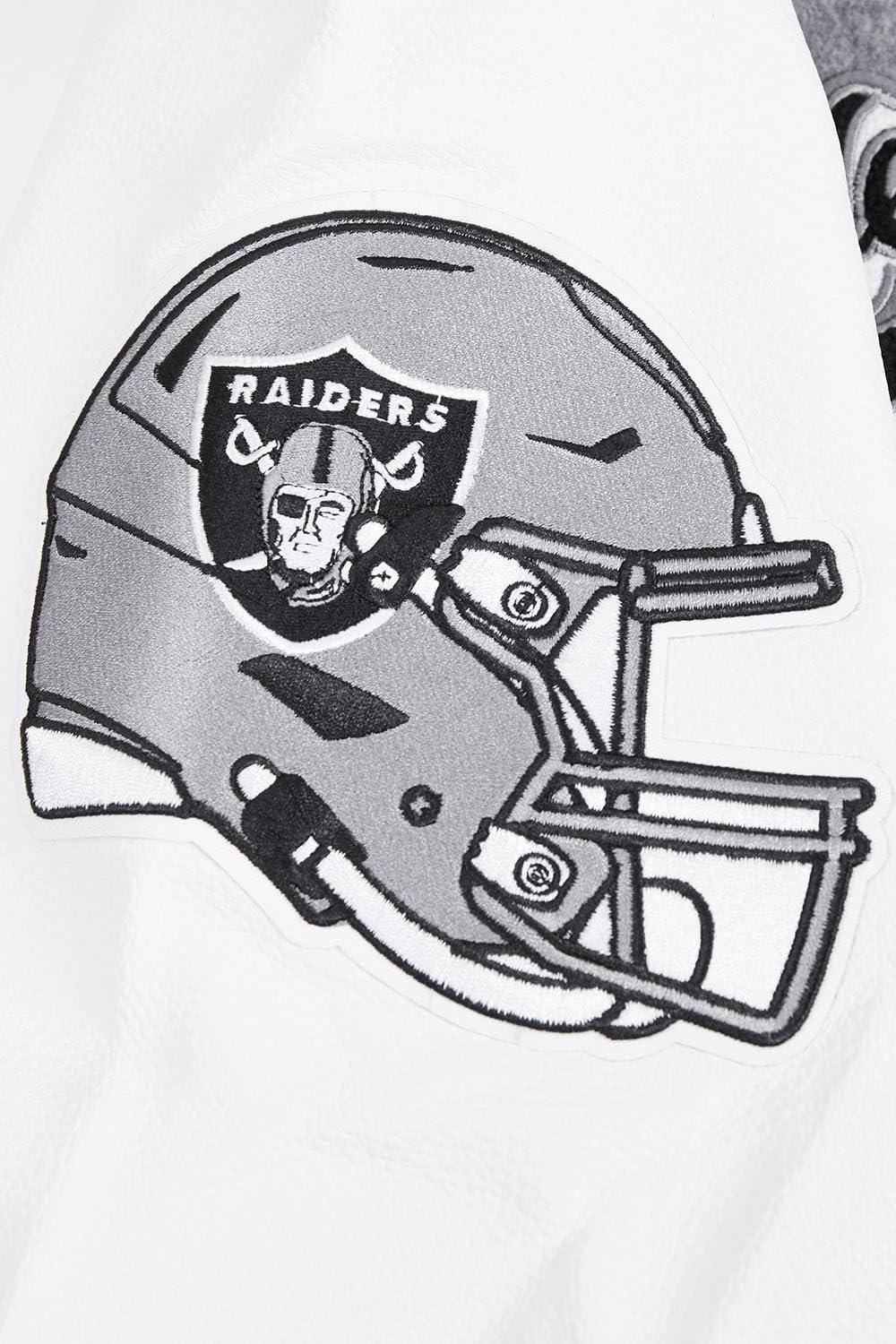 imagePro Standard Mens NFL Script Tail Varsity JacketGrey