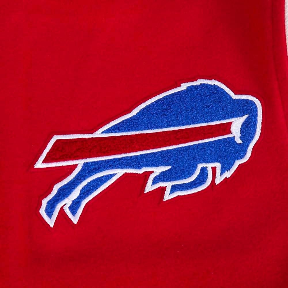 imagePro Standard Mens NFL Script Tail Varsity JacketRed