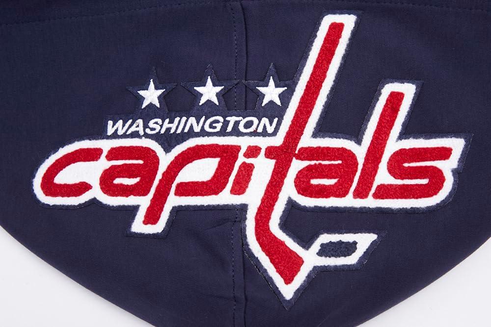 imagePro Standard Mens NHL Classic Chenille Pull Over HoodieMidnight Navy