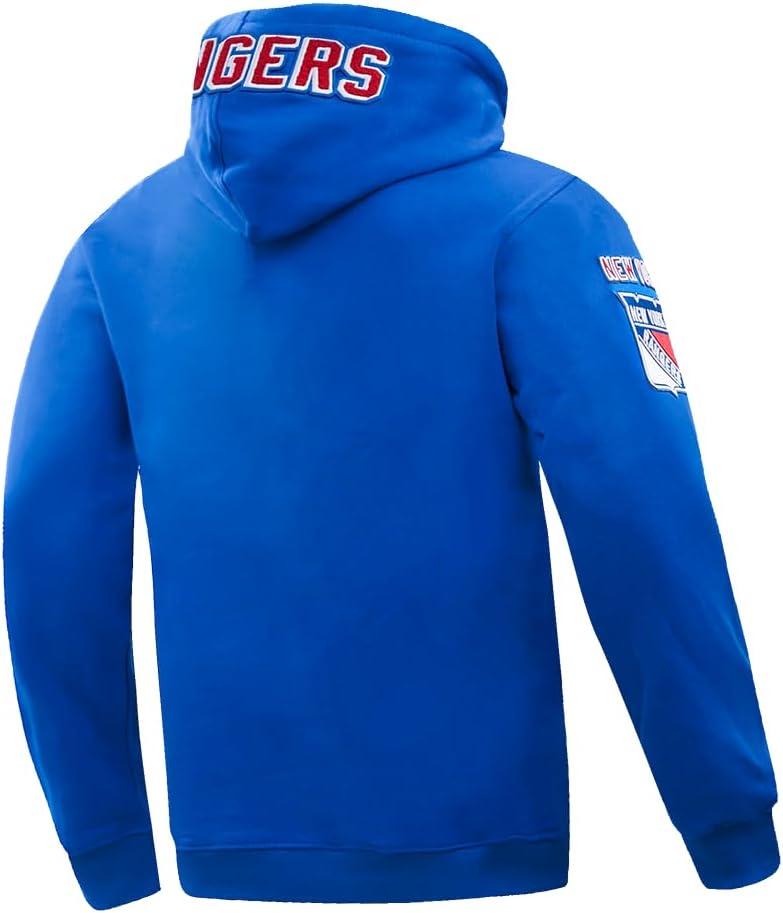 imagePro Standard Mens NHL Classic Chenille Pull Over HoodieRoyal Blue