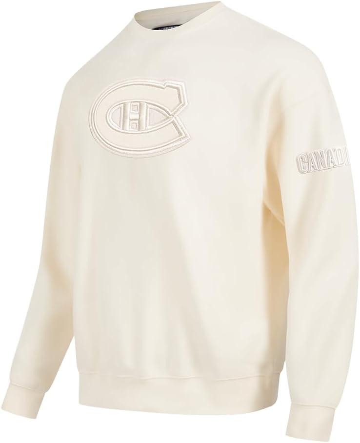 imagePro Standard Mens NHL Neutral Fleece Crewneck SweatshirtEggshell