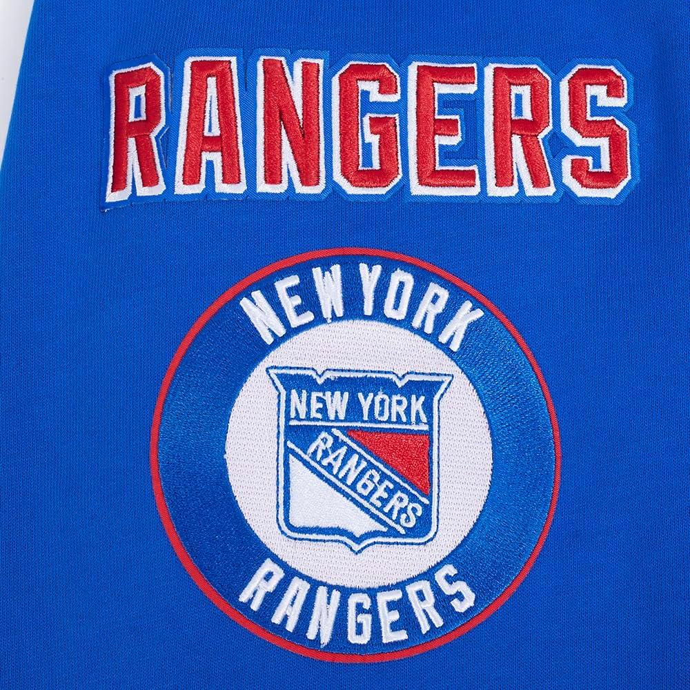 imagePro Standard Mens NHL Old English Crewneck SweatshirtRoyal Blue