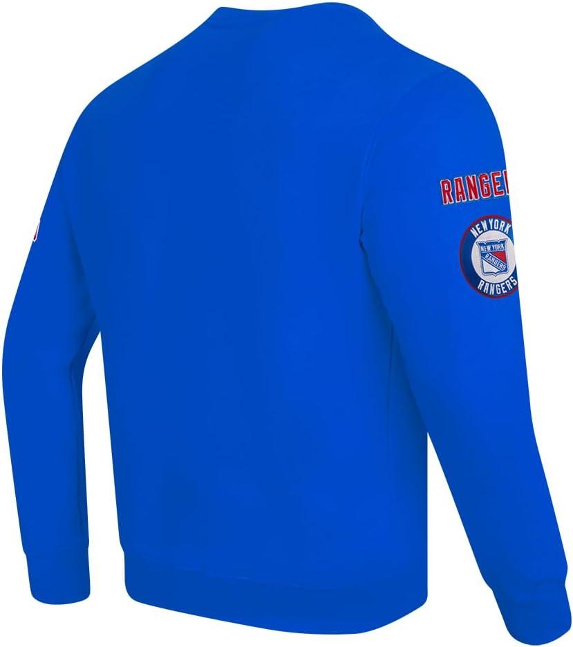 imagePro Standard Mens NHL Old English Crewneck SweatshirtRoyal Blue