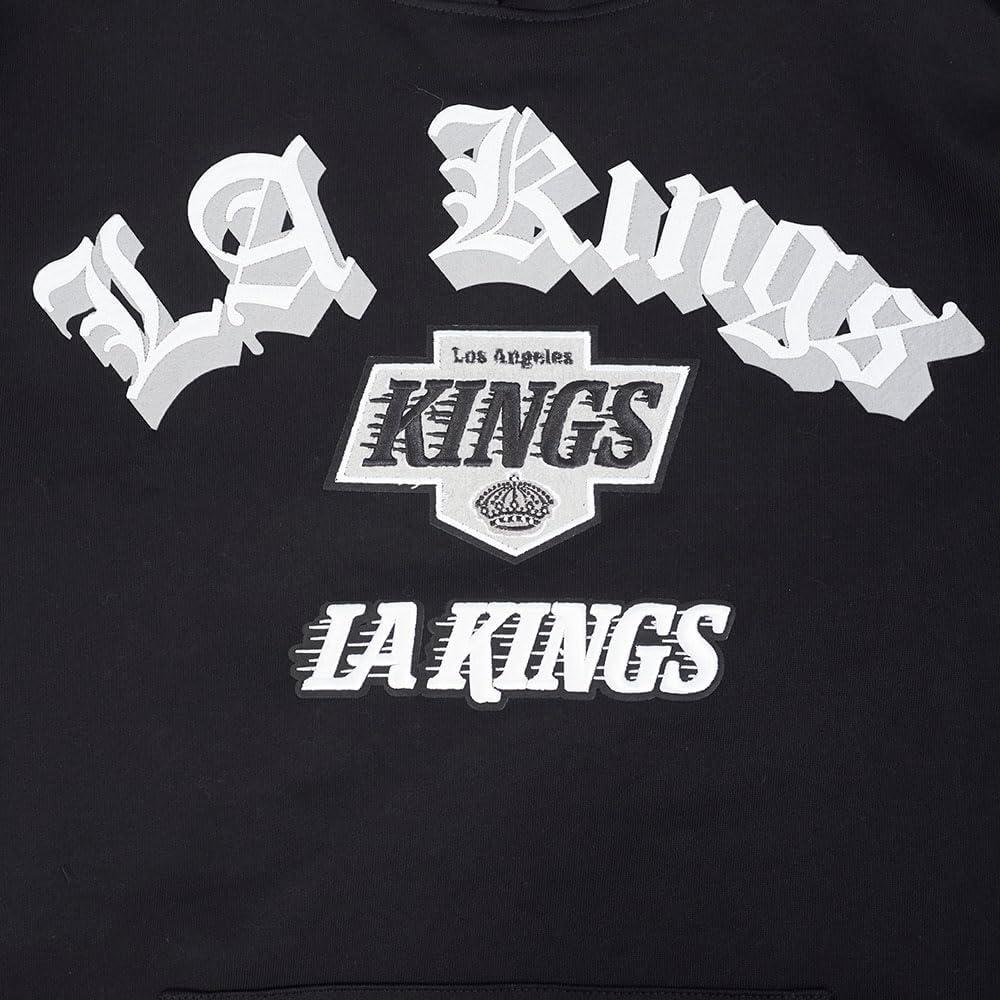 imagePro Standard Mens NHL Old English Pull Over HoodieBlack