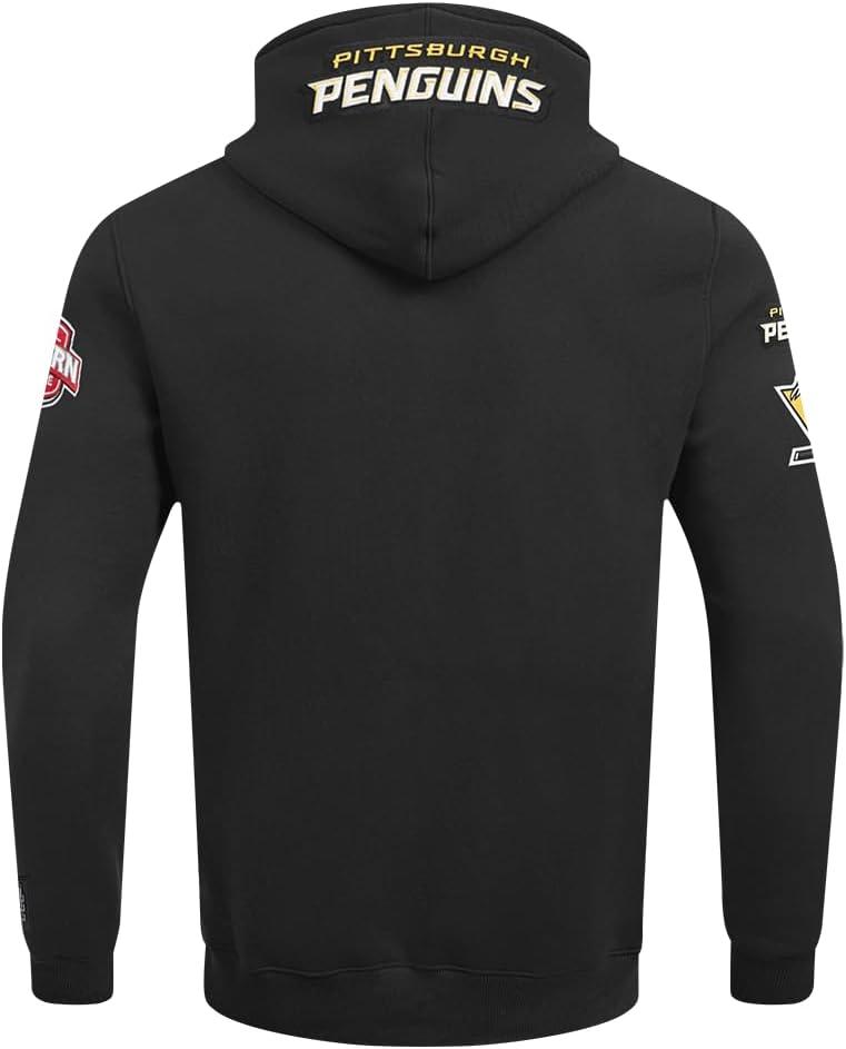 imagePro Standard Mens NHL Old English Pull Over HoodieBlack