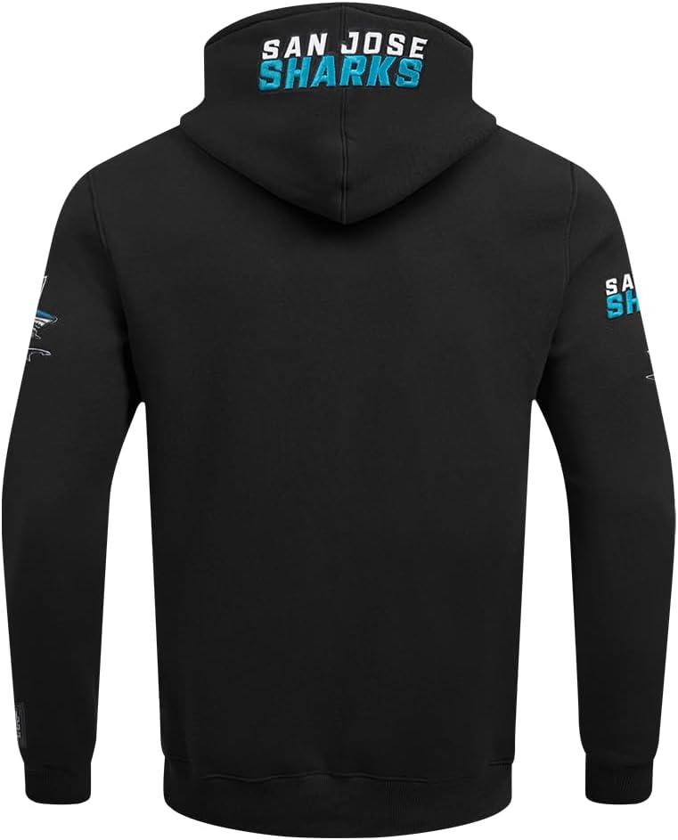 imagePro Standard Mens NHL Old English Pull Over HoodieBlack