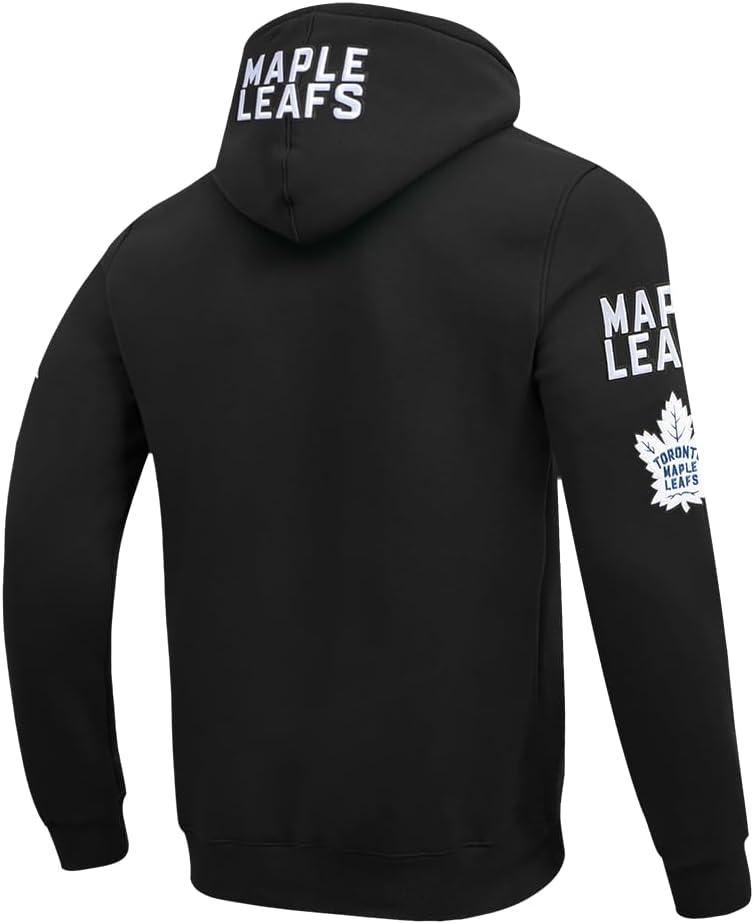 imagePro Standard Mens NHL Old English Pull Over HoodieBlack