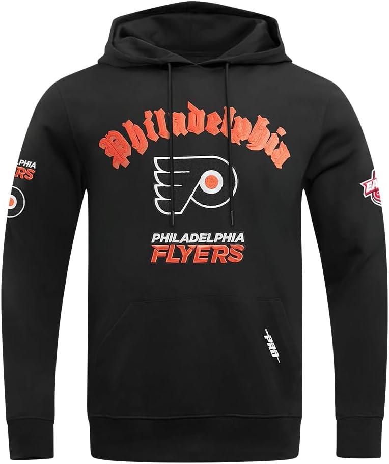 imagePro Standard Mens NHL Old English Pull Over HoodieBlack