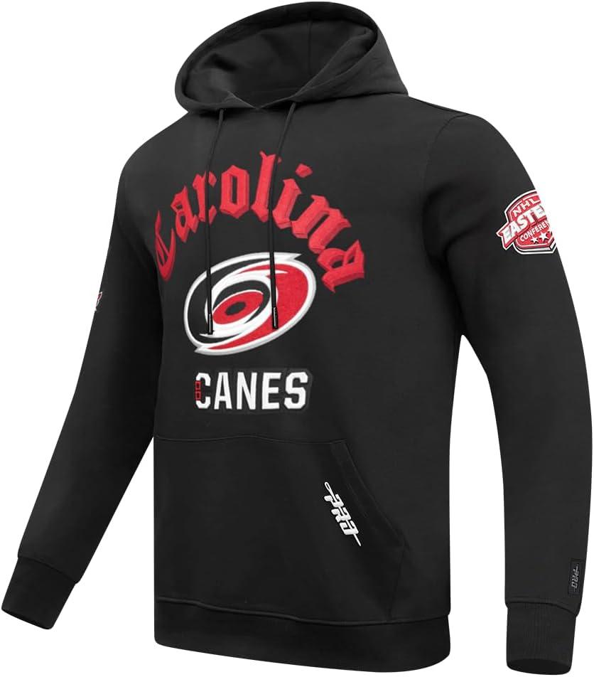 imagePro Standard Mens NHL Old English Pull Over HoodieBlack