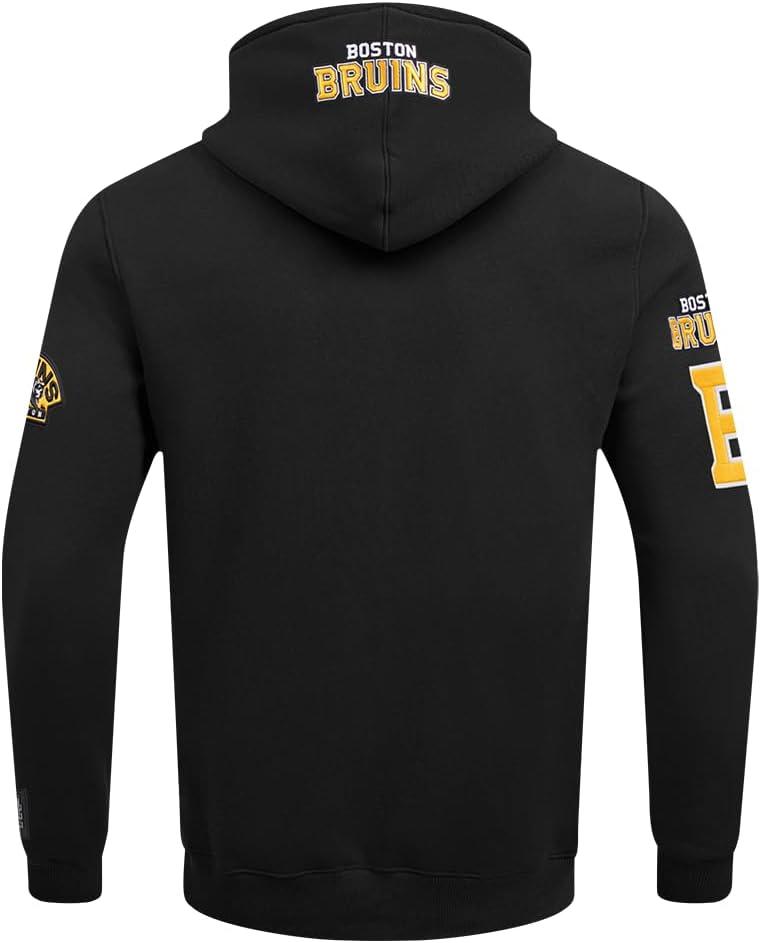 imagePro Standard Mens NHL Old English Pull Over HoodieBlack