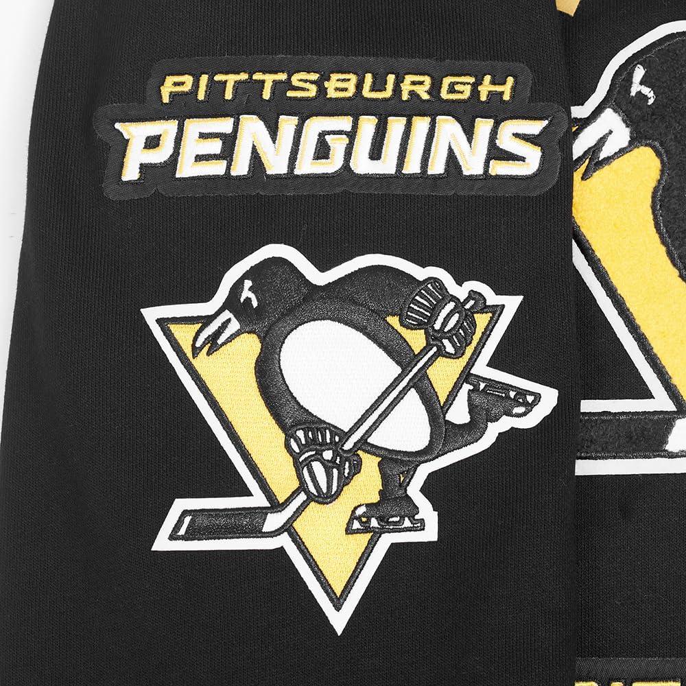 imagePro Standard Mens NHL Old English Pull Over HoodieBlack