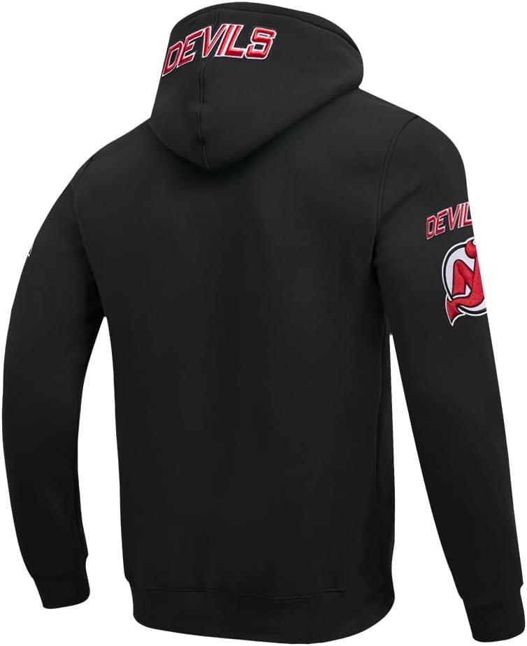 imagePro Standard Mens NHL Old English Pull Over HoodieBlack