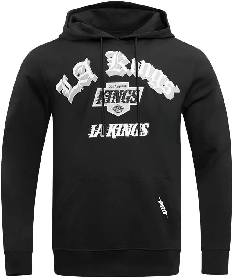 imagePro Standard Mens NHL Old English Pull Over HoodieBlack
