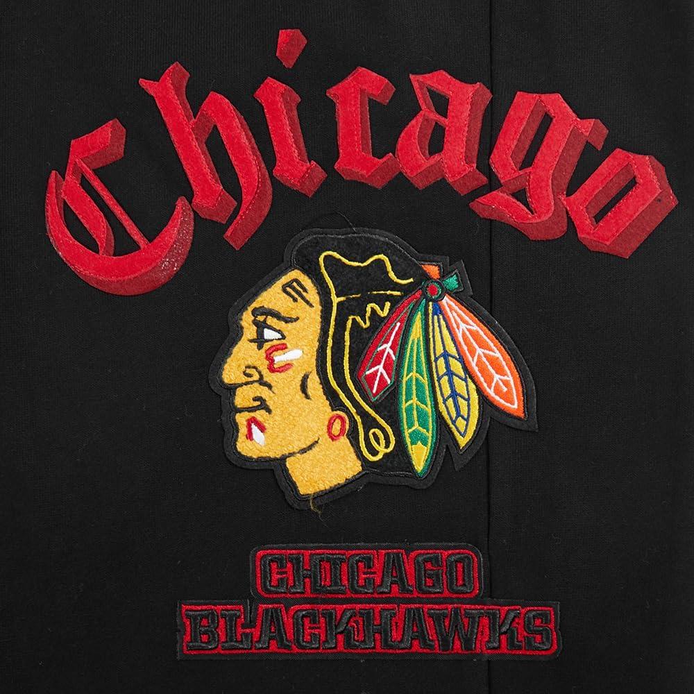 imagePro Standard Mens NHL Old English Pull Over HoodieBlack