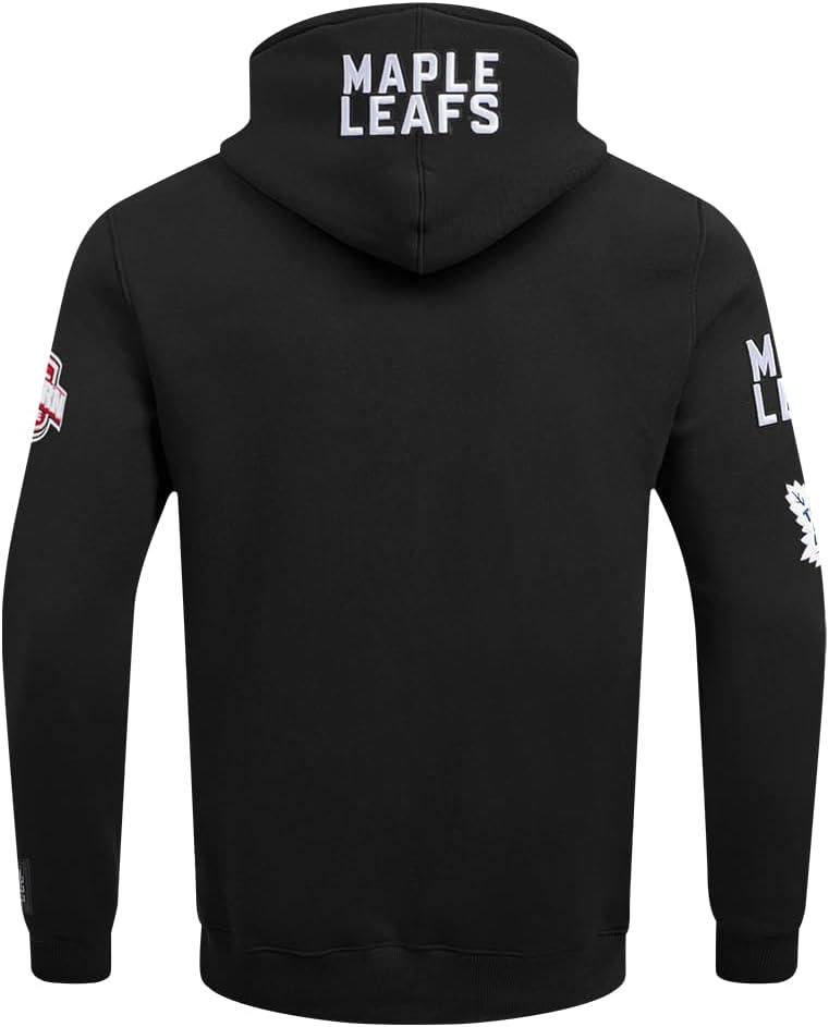 imagePro Standard Mens NHL Old English Pull Over HoodieBlack