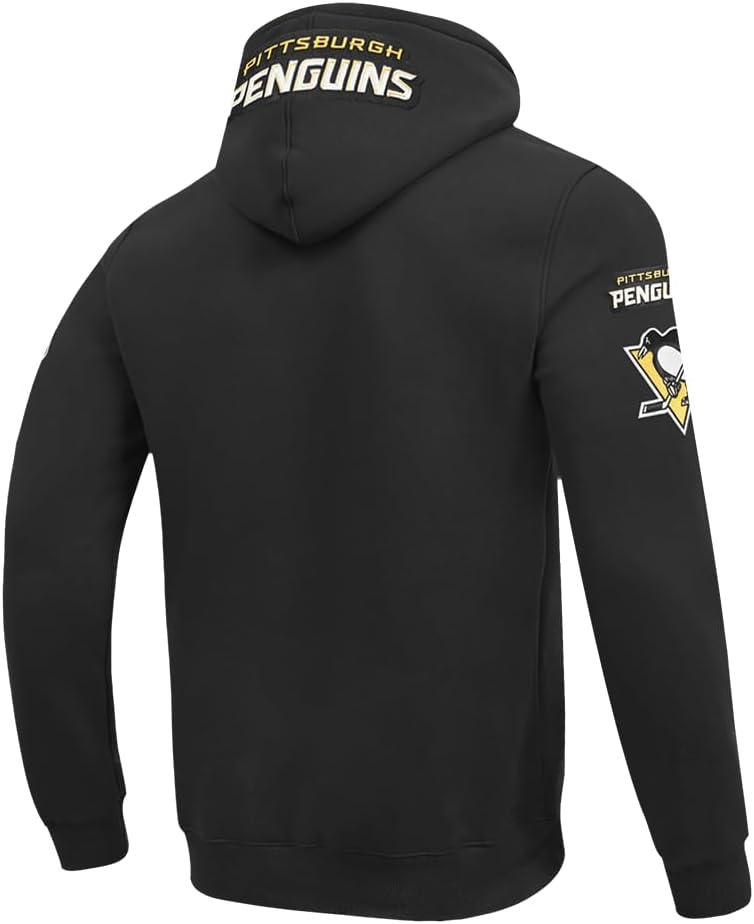 imagePro Standard Mens NHL Old English Pull Over HoodieBlack