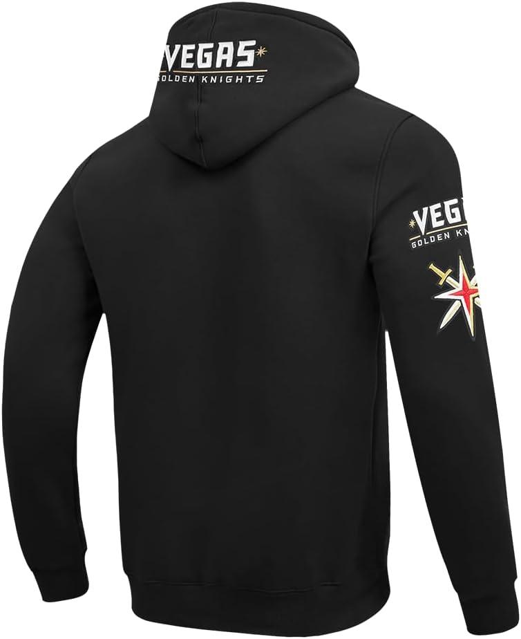 imagePro Standard Mens NHL Old English Pull Over HoodieBlack