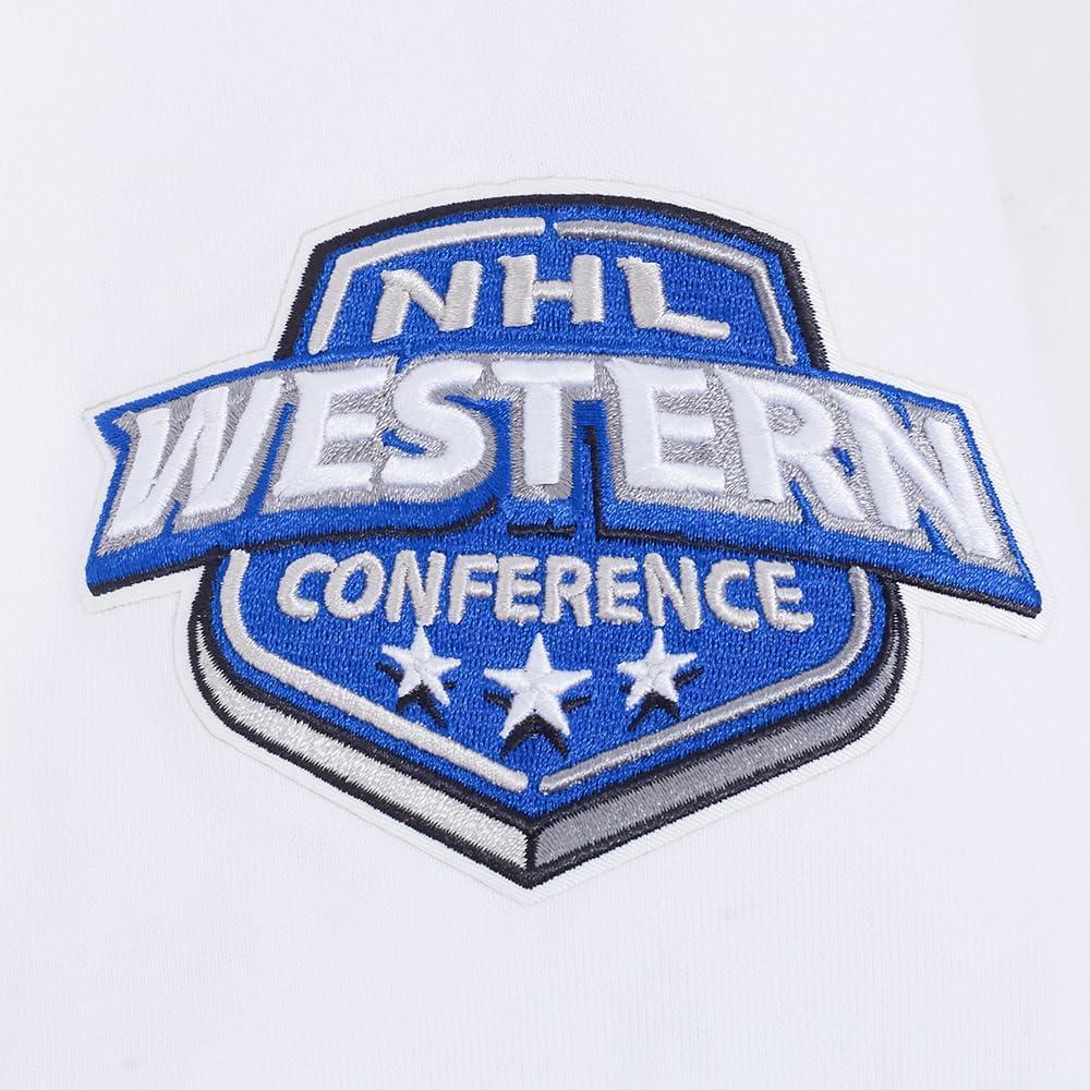 imagePro Standard Mens NHL Old English Pull Over HoodieWhite