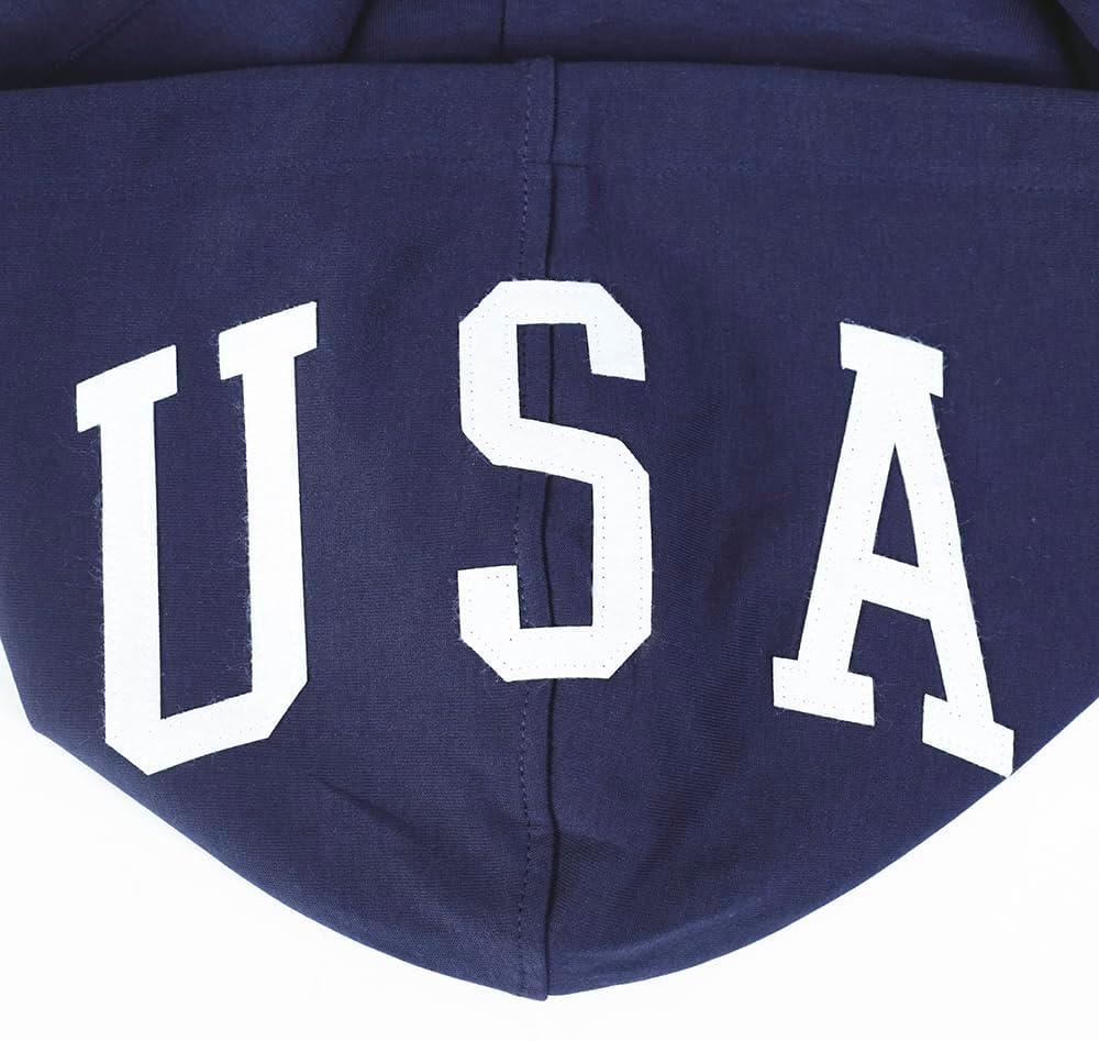 imagePro Standard Mens Ussf Classic Chenille Standard Double Knit Pullover HoodieMidnight Navy